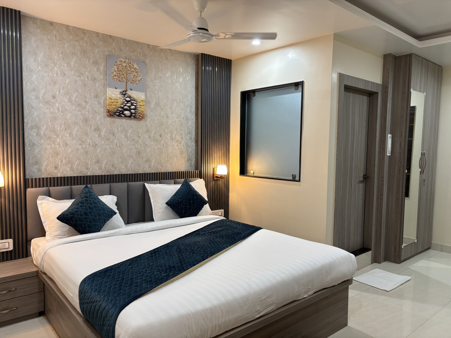 Super Deluxe room at Hotel NV Grand